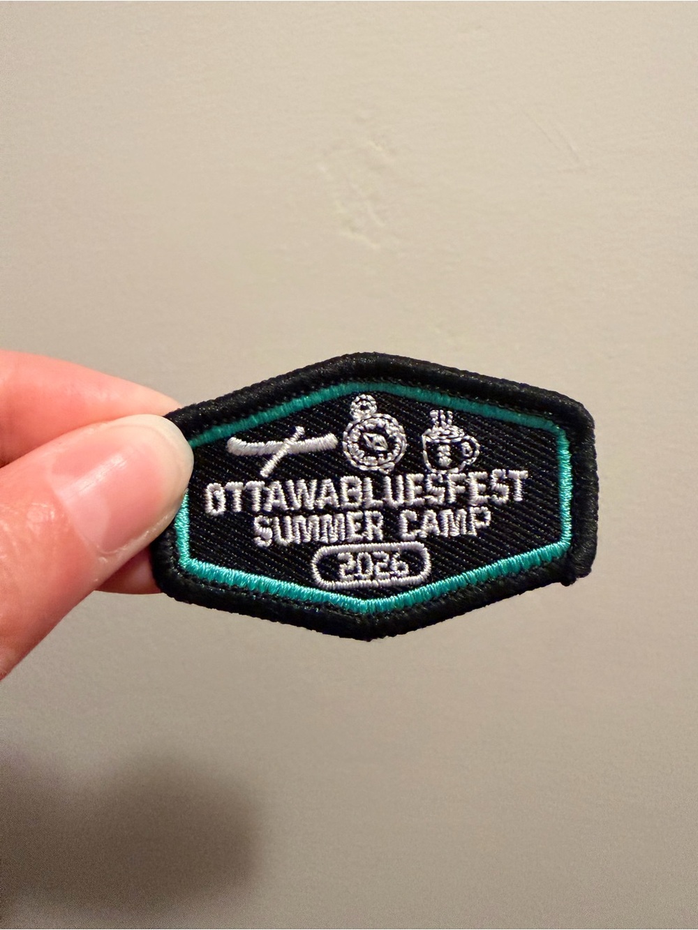 Ottawa Bluesfest Summer Camp 2025 Embroidered Collectible Patch